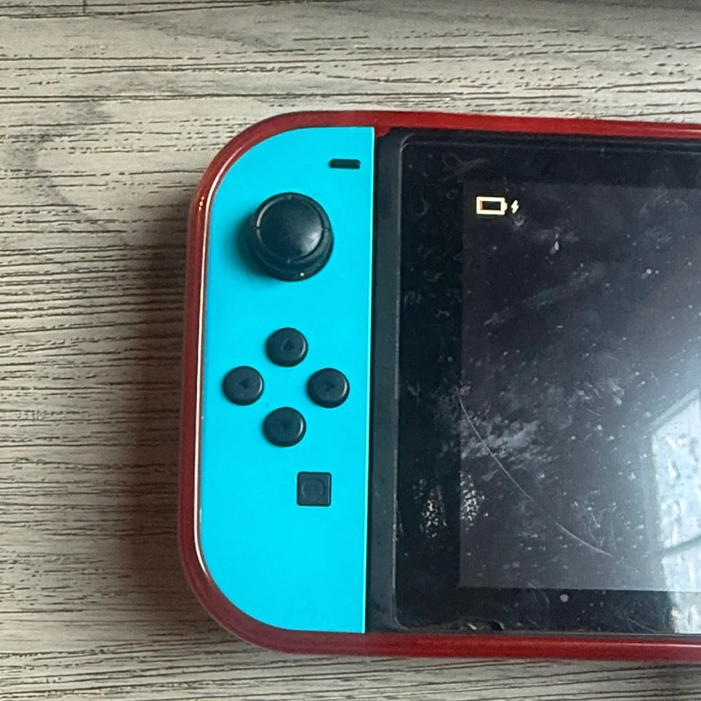 Nintendo Switch Handheld Console - Blue and Red